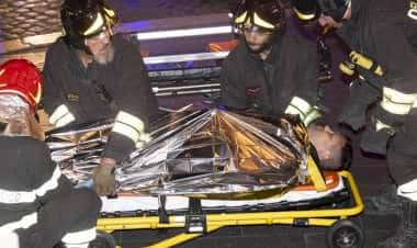 Футбольный фанат лишился ноги в Риме