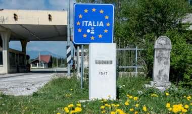 Въезд в Италию