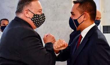 Госсекретарь США Майк Помпео приехал в Италию