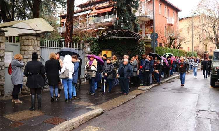 Российское консульство в Милане закрыто
