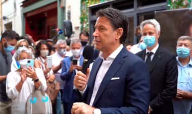 Джузеппе Конте в Римини