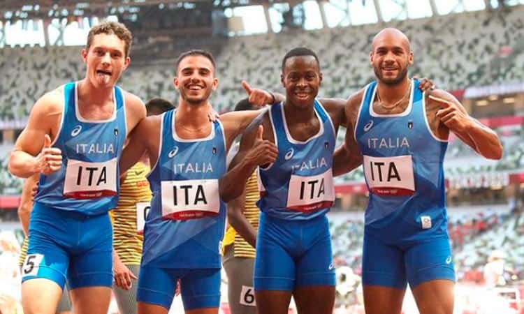 Италия выиграла золото в эстафете