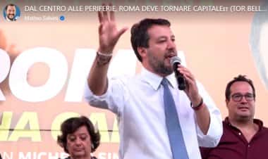 Маттео Сальвини выступил перед избирателями