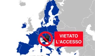 Украинцам запретили въезд в Италию