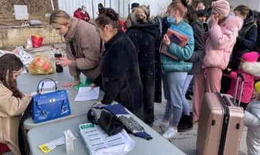 Украинские беженцы в Италии