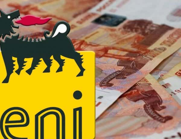 Eni платит за российский газ рублями